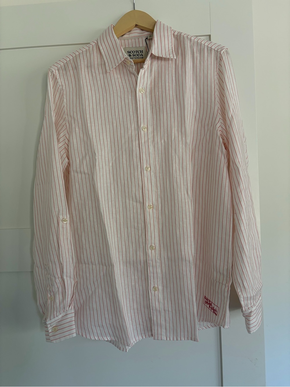 Scotch & Soda Men's Linen Shirt
